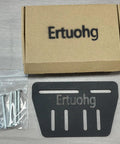 Built Tough Heavy Duty Bed Frame Adapter Connector Plates For Secure Headboard Mounting, solid steel parts with bolts and washers.