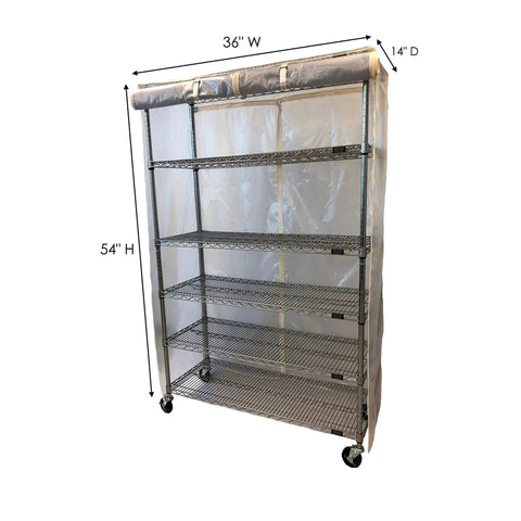 Tough As Nails Mesh Shelving Cover Keeps Your Setup Slick And Dustproof While Giving You Straight Up Great Visibility Fits Standard Thirty Six By Fourteen By Fifty Four Inch Rack Units Every Time