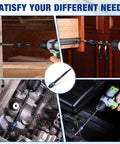 Impact drivers using Six Inch Drill Bit Extension With Quick Release Bit Holder For Impact Drivers in various tasks