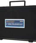 Carrying case for 3 Inch Mini Air Polishing Kit With Direct Drive Polisher For Pro Grade Car Detailing Up To 2,500 RPM
