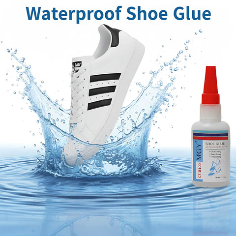 Super Strong Shoe Repair Glue 30g Quick Dry Waterproof Adhesive For Sneakers Boots Leather Shoes High Heels Sandals And Rubber Insoles Heavy Duty Bonding That Sets Fast