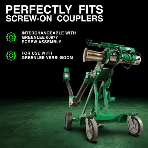Greenlee 10 Inch Heavy Duty Handle Bolt Replacement For Ultra Tugger Cable Puller, rugged construction cable puller gear.