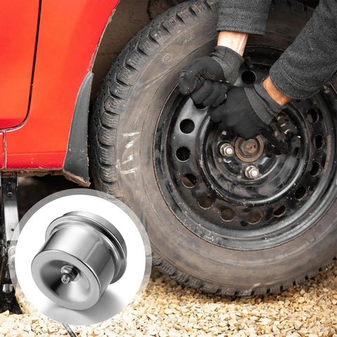 Installing 2 Pack 1.98 Inch Axle Grease Caps and Grease Fitting Caps for Trailer Hubs Dust Caps Fit 2000 to 3500 Pound Axles