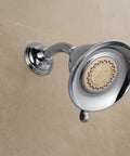 3 Setting Shower Head With Crazy Powerful Full Body Spray And Massaging Jets For Spa Level Showers, Easy Install