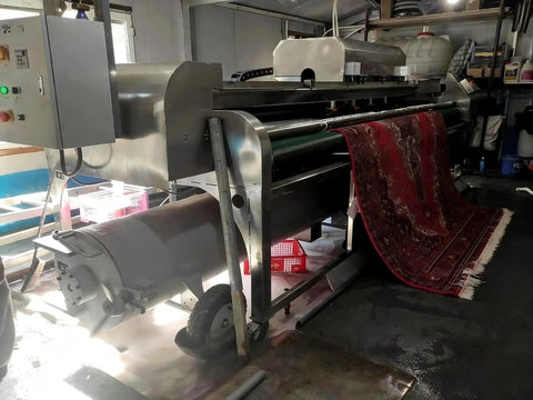 Professional Automatic Industrial Washer Dryer That Kills Stubborn Carpet Dirt Without A Sweat And Delivers Serious Bang For Your Buck While Keeping Commercial Floors Looking Spotless Under Heavy Daily Wear with red carpet.