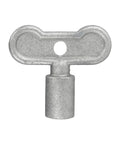 Tough Five Sixteenth Inch Sillcock Key for Outdoor Faucets, Heavy Duty Steel Plumbing Tool showing easy grip handle