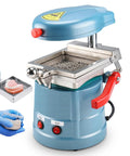 Pro Grade Dental Vacuum Forming Machine With Heavy Duty Vacuum Suction And Symmetrical Heating System For Precise Thermoformed Molds Steel Ball Precision Technology Blue, 25x21x30 cm