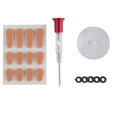 Hella Handy Eyeglass Repair Kit And Compact Glasses Tool Set Featuring Spare Hinge Screws Plus Pocket Screwdriver for quick fixes.