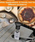 Heavy Duty Broken Bolt Extractor Tool Set With 6-12mm Screw Remover Bits For Damaged Fasteners And Stubborn Bolts In Your Car Engine Or Chassis Repair Jobs Without Wasting Time Or Breaking Tools, chrome vanadium steel