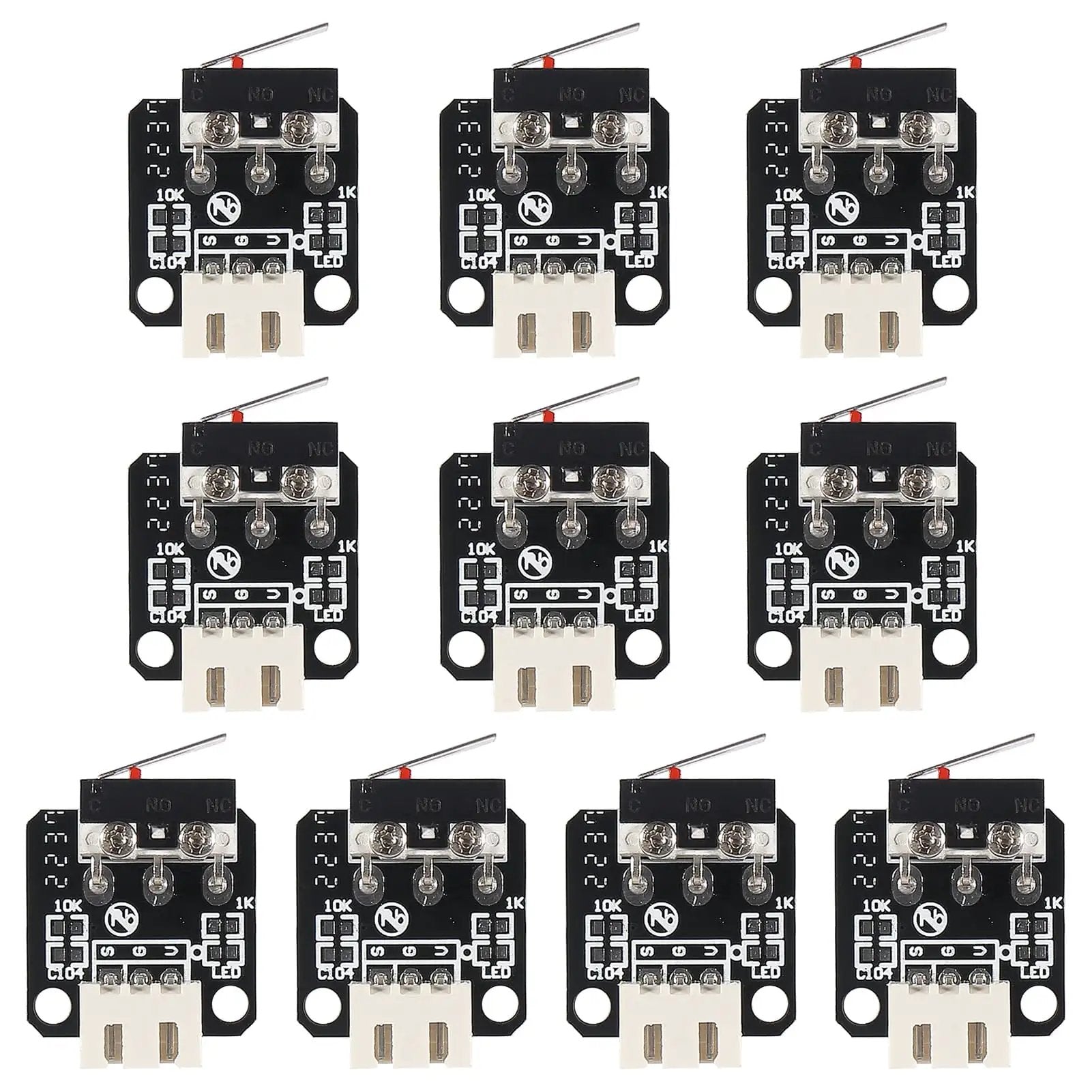 End Switch Support Ten Pack Micro End Stop Switches - Easy Install