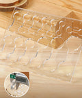Top Shelf Acrylic Router Templates For Woodworking With 13 Piece Dog Bone And Dumbbell Inlay Jigs Laser Cut Precision Guides showing a clear acrylic inlay guide