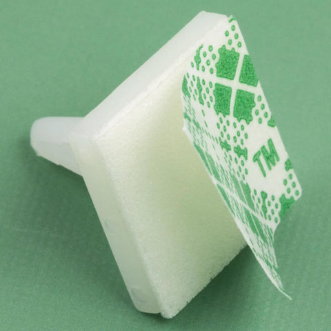 Heavy Duty Nylon Pcb Standoffs With Super Strong Adhesive Backing showing insulated support with adhesive backing.