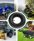 13x5.00-6 Inner Tubes With Straight Valve Stem Two Pack Heavy Duty 5.00-6 Replacement Tire Tubes for ATVs and Lawn Mowers