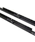 Hella Sturdy Steel Table Extension Brackets With Smooth Glide Rollers For Quick Flip Dining Or Coffee Desk Upgrades In Sleek Black Finish.