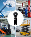 Heavy Duty Hydraulic Power Unit For Car Lifts, 220V AC Single Phase With 10 Quart Oil Reservoir, Replacement Pump in industrial setting.