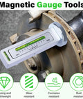 Universal Set Of Camber Wheel Alignment Tools That Snag Onto Wheels Or Brake Rotors for precise camber measurement on brake rotor.