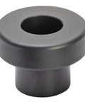 Close-up of Signature Series Metal Fabrication Bead Roller die with 22mm shaft, non-marring nylon for aluminum panels.