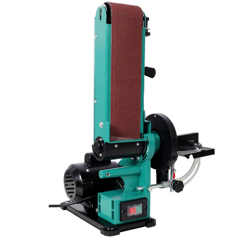 Heavy Duty 4X36 Belt Sander Paired With 6 Inch Disc Sander Built Tough High Torque Motor Smooth Operator For woodworking and Metal Polishing Your Garage Shop Badass Upgrade Tool