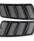 Pair Left Right Hood Air Vent Grille Cover For Mercedes Benz W166 ML GL GLE Class 2012 To 2016 2013 To 2016 ML350 ML450 ML550 ML63 AMG
