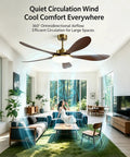 Chinese Antique Ceiling Fan with Light, 5-Blade Chandelier Fan in modern living room, featuring graceful design and air circulation.