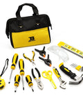 20-Piece Kids Tool Set With Storage Bag Real Hand Tools With Soft Rubber Handles Learning Diy Kit For Boys And Girls Kid Friendly Home Projects And Basic Repairs