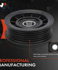 Beef Up Your Ride With This Serpentine Belt Tensioner Pulley Replacement For Ford F150 Chevrolet black pulley