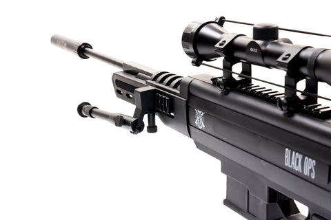 Heavy Hitting.22 Pellet Sniper Airgun With Scope Break Barrel 1,250 FPS Quiet And Deadly Accurate For Target Practice And Hunting