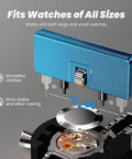 All In One Watch Repair Kit For Battery Replacement With 5 In 1 Precision Screwdriver adjustable back case opener tool