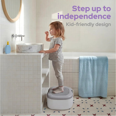 Easy Peasy 3 In 1 Toddler Potty Training Seat With Cushy Seamless TPE Lid Wide Splash Guard And Sturdy Step Stool For Stress Free Potty Training Adventures At Home Or On The Go