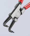 External Circlip Pliers Workhorse With 90 Degree Angled Forged Tips For Snap Rings On Shafts Three Quarters Inch To Two And Twenty Three Sixty Fourths Inch