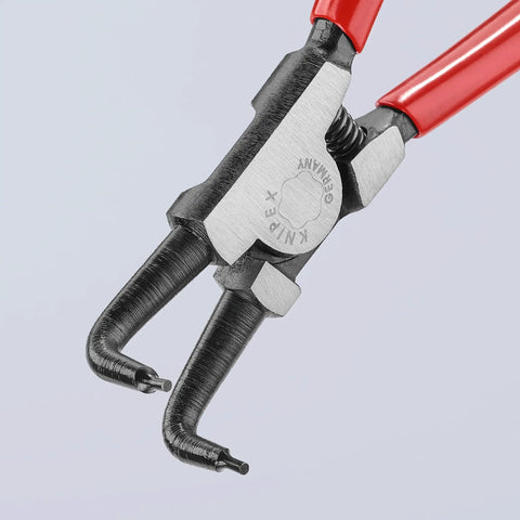 External Circlip Pliers Workhorse With 90 Degree Angled Forged Tips For Snap Rings On Shafts Three Quarters Inch To Two And Twenty Three Sixty Fourths Inch