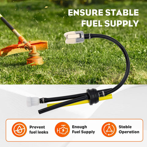 Echo Repower Fuel Line Kit For SRM210 SRM225 Trimmers And Gas Power Tools Replacement Fuel Tubing with clamps and filter