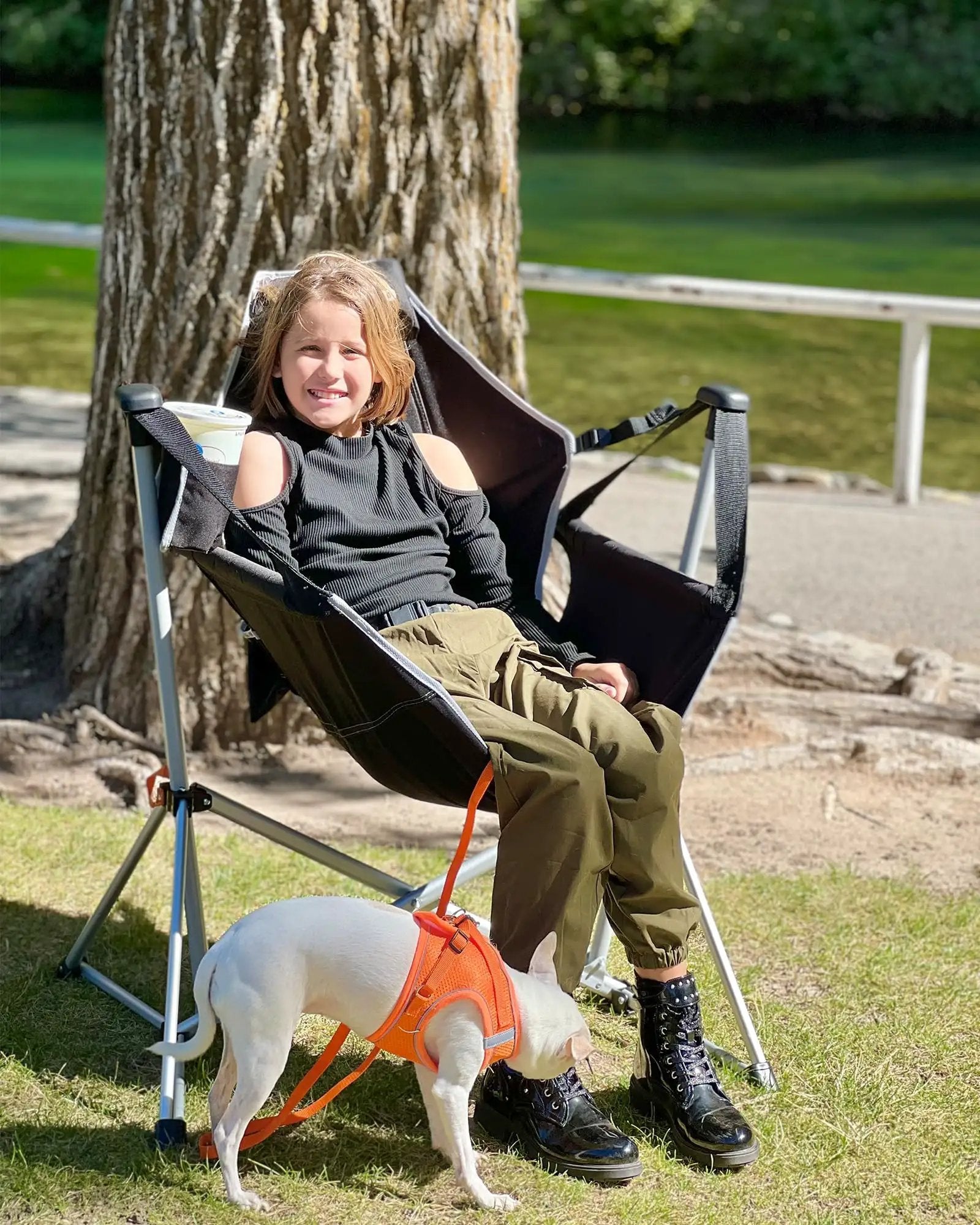 Heavy Duty 400Lb Portable Hammock Camping Chair ✓