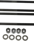 Rear Leaf Spring Axle U Bolt Kit For Select Cadillac, Chevrolet, GMC Models With All Hardware Included Rock Solid Heavy Duty Steel U Bolts