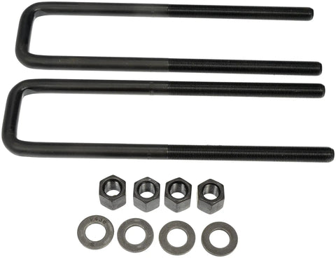 Rear Leaf Spring Axle U Bolt Kit For Select Cadillac, Chevrolet, GMC Models With All Hardware Included Rock Solid Heavy Duty Steel U Bolts