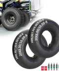 Heavy Duty Inner Tubes For ATV Quad Go Kart Lawn Gear 18x6.50-8 18x7.50-8 20x8.00-8 20x10.00-8 2-Pack Wide Compatibility for 8 Inch Rims