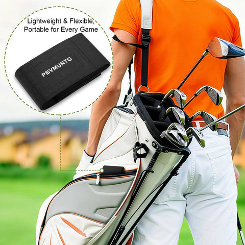 Golf Swing Training Arm Band With Clear Instructions, Corrects Chicken Wing, Aligns Elbows, Keeps Arms In Sync, Non Slip, No Odor