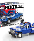 1979 GMC Wrecker Captain Hook Model Kit With Telescoping Boom Tow Arm Push Bumper Roof Air Horns Twin CB Antennas 57 Parts