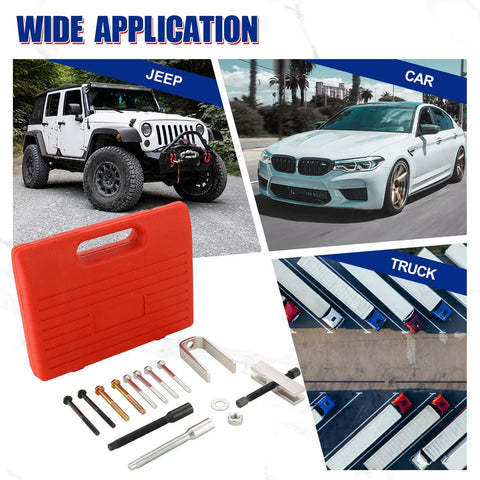 All In One Car Steering Wheel Puller Kit With Lock Plate Remover And Compressor Removal Set for Cars SUVs Trucks