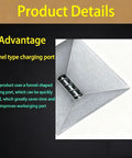 Portable Mortar Grout Gun With 9 Nozzles For Cement Caulking And Pointing Electric Design showing funnel charging port