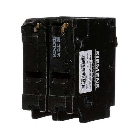 110 Amp Double Pole Plug-In Circuit Breaker 120/240 Volt, 22 kAIC, Type QT QP, 1/2 Inch Frame, Twin Breaker for QT Style Panels