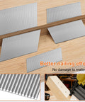 All In One 16 Gauge Finish Nails Kit With Twenty Degree Angled Galvanized 2000 Count Five Sizes From Two And A Half Inches To One And A Quarter Inches 400 Nails Each For Pneumatic And Electric Finish Nailer showcased on wood surface