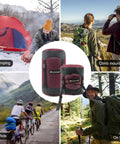 Waterproof Stuff Sacks For Camping Gear Organizer Red XXL Durable Ripstop Compression Sacks For Tents Clothes And Outdoor Gear Ideal Travel Storage And Hiking Adventure Essentials shown in various outdoor activities.