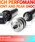 Golf Cart Shocks For Club Car DS And Precedent Front And Rear Absorbers Fits DS G And E 1988 Up And Precedent 2004 Up