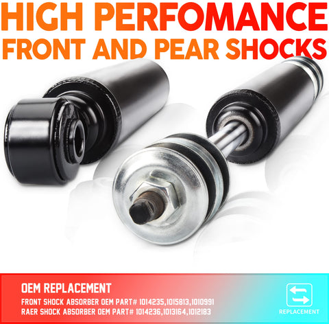 Golf Cart Shocks For Club Car DS And Precedent Front And Rear Absorbers Fits DS G And E 1988 Up And Precedent 2004 Up