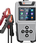 BA101 Plus Car Battery Tester for 6V and 12V Lead Acid Batteries Tests 20 to 2000 CCA Voltage and Health Supports Flooded AGM Flat Plate AGM Spiral GEL and EFB Cells Fast and Accurate Battery Diagnostics, handheld tester with clamps