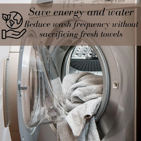 Stay Toasty With This Wall Mounted Towel Warmer Rack That Dries Towels And Garments, image of a washing machine with towels