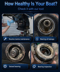 Gimbal Bearing Puller And Installer DIY Kit For Alpha Alpha One MR Bravo OMC Cobra And Volvo Sterndrive Systems in use for maintenance