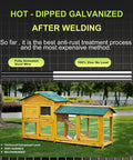 The Real Deal 1/4 Inch Hot Dipped Galvanized Wire Mesh Roll 23 Gauge Heavy Duty Hardware Cloth used in a chicken coop.