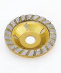 Diamond Concrete Grinding Wheel Cup 3.5 Inch For Angle Grinder With Five Eighths Inch Arbor, ideal for polishing and grinding.